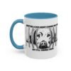 Adopt Don't Shop Coffee Mug - Black Accent Mug for Dog Lovers, Animal Rescue Gift, Pet Adoption Encouragement