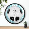 Soccer Wall Clock, Sports Decor, Argentina Fan Gift, Home Office Timepiece, Soccer Decor, Unique Wall Art