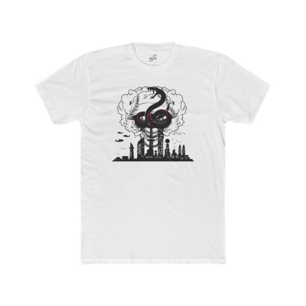 10058302708099677447_2048.jpeg Urban Art Inspired Unisex Tee, City of fear T-Shirt, Streetwear, Casual Outfit