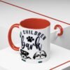 Personalized Dog Lover's Accent Coffee Mug with Cute Pup Design, Pet Owner Gift, Birthday Gift for Dog Moms, Dog Dad Coffee Cup