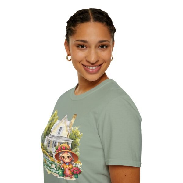 Grandmother's Garden women Softstyle T-Shirt, Vintage Gift for Grandma Cute Family Shirt