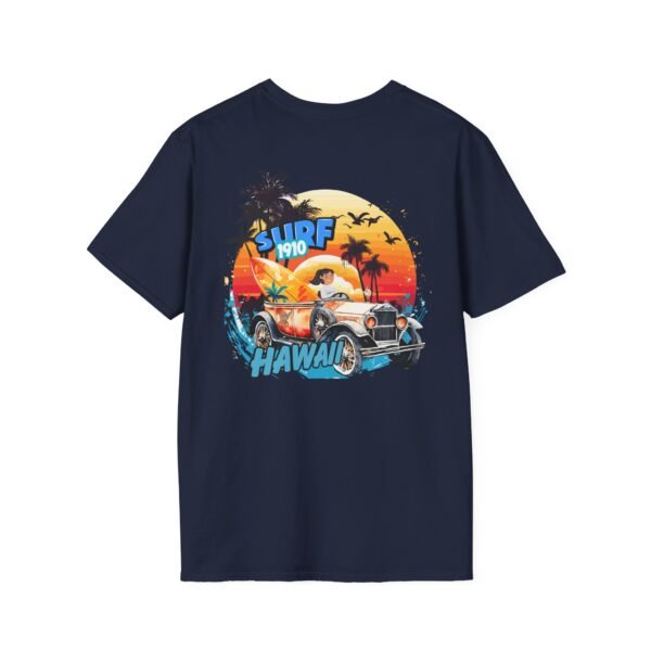 Hawaiian Surf T-Shirt, Vintage Surf Tee, Unisex Beach Wear, Summer Vibes, Retro Vacation Shirt, Perfect for Parties, Gifts
