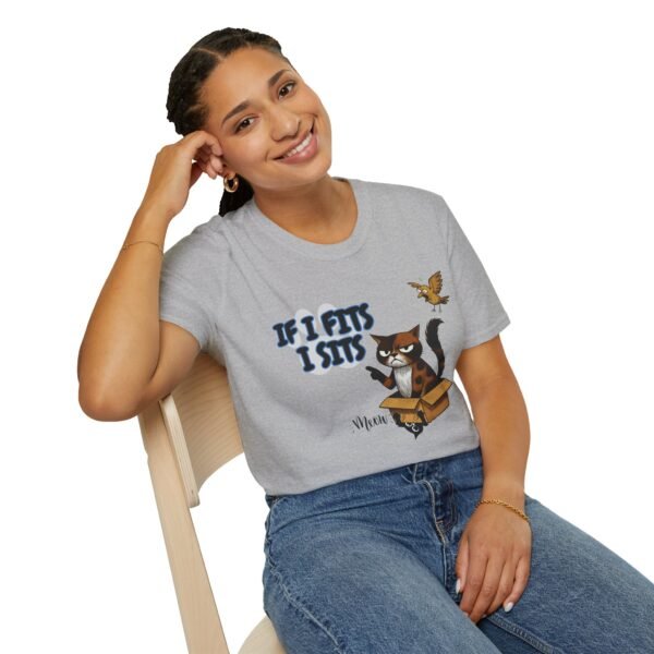 10289366693572553787_2048.jpeg Whimsical Cat T-Shirt, Funny Cat Lover Tee, Gift for Pet Owners, Cute Animal T-Shirt, Comfortable Unisex Shirt, Perfect for Birthdays