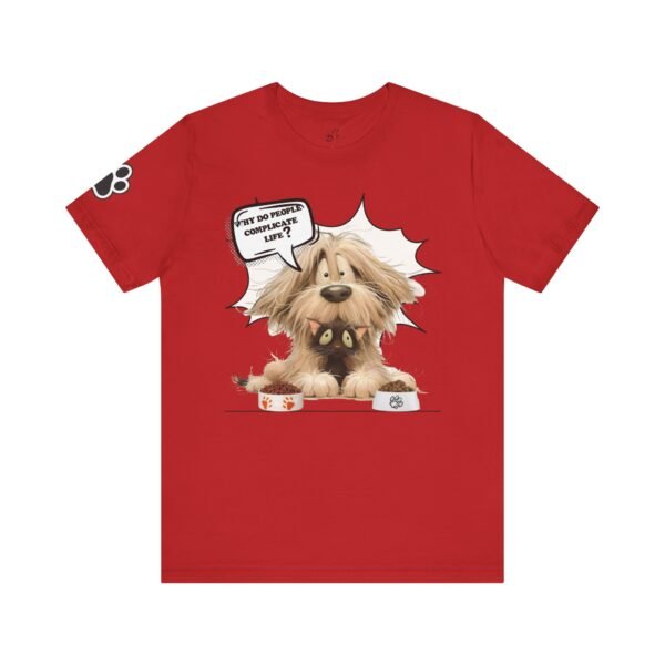 Cute Pet-Themed Unisex Jersey Tee Design