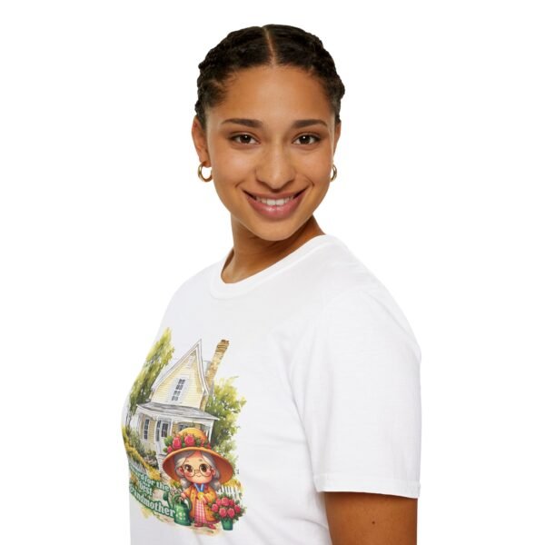 Grandmother's Garden women Softstyle T-Shirt, Vintage Gift for Grandma Cute Family Shirt