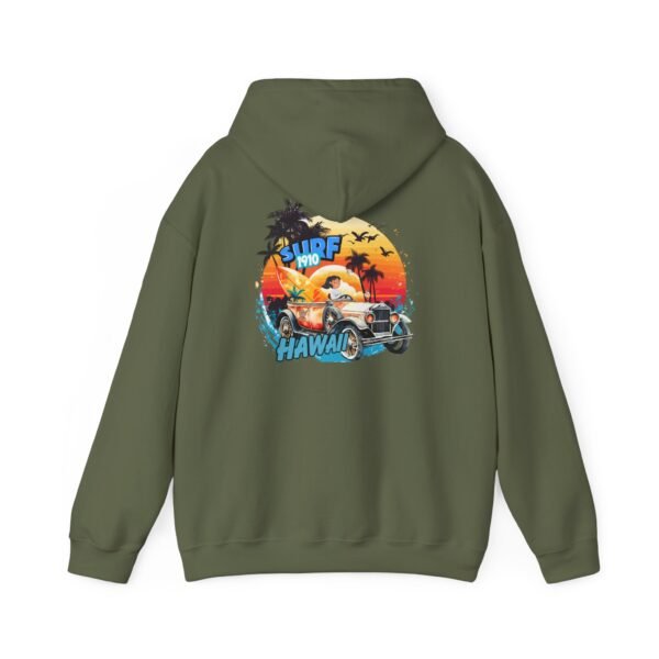 Surfing in Hawaii Hoodie, Beach Vibes Sweatshirt, Unisex Casual Wear, Summer Gift, Vacation Essentials