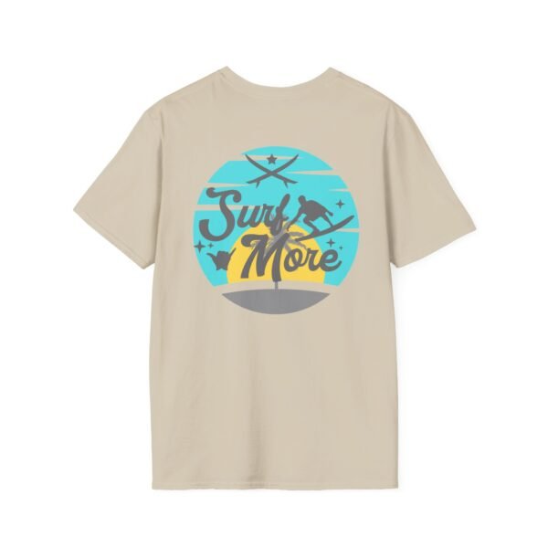 Surf T-Shirt for Beach Lovers | Unisex Softstyle Tee, Summer Vibes, Casual Wear, Surfing Gift, Beach Day Apparel