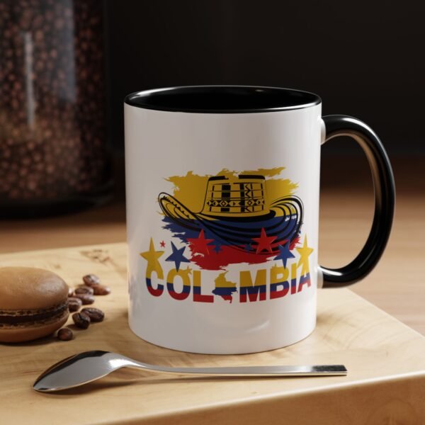 10949535814869389434_2048.jpeg Colombian Pride Coffee Mug, Accent Mug, Present for Coffee Lovers, Travel Souvenir 11/15 oz