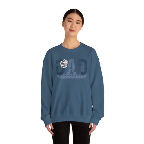 Fashion Dad Crewneck Sweatshirt, Father's Day Gift, Gift for Him, Casual Wear, Men Sweatshirt