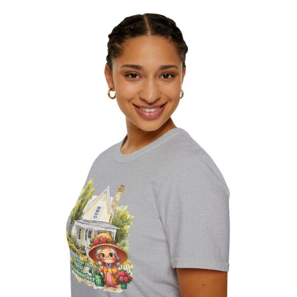 Grandmother's Garden women Softstyle T-Shirt, Vintage Gift for Grandma Cute Family Shirt