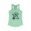 Personalized Dog Lover's Racerback Tank, My Children Bark, Pet Mom Gift, Cute Animal Shirt, Summer Apparel, Dog Mom T-Shirt, Casual Wear