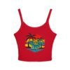 Beach Vibe Tank Top - Just Surf, Summer Top, Vacation Wear, Gift for Surfers, Tropical Style, Casual Summer Outfit