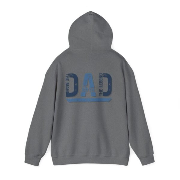 Legendary Men Hooded Sweatshirt Gift for Father's Day, Birthday, Christmas, Casual Wear, Family Reunion, Dad Life Apparel
