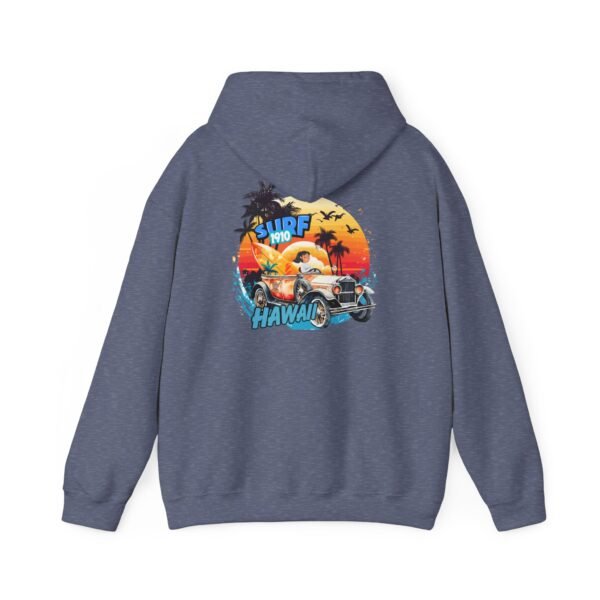 Surfing in Hawaii Hoodie, Beach Vibes Sweatshirt, Unisex Casual Wear, Summer Gift, Vacation Essentials