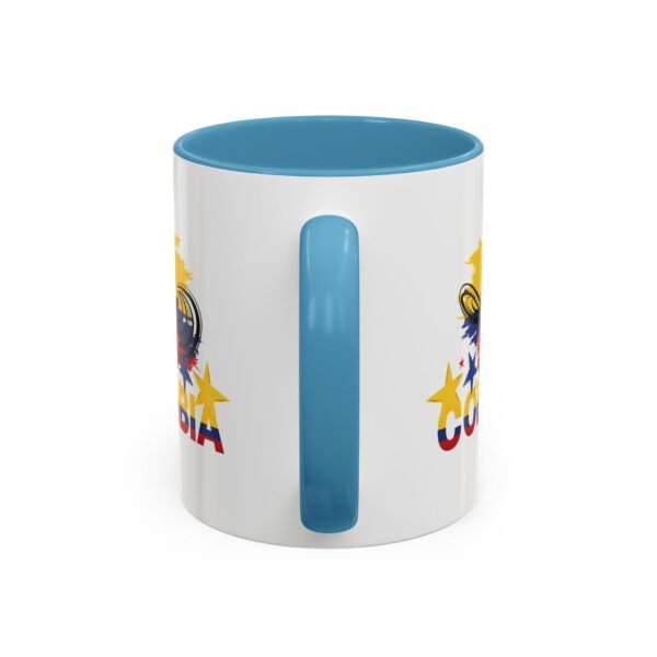 11456802198775250284_2048.jpeg Colombian Pride Coffee Mug, Accent Mug, Present for Coffee Lovers, Travel Souvenir 11/15 oz