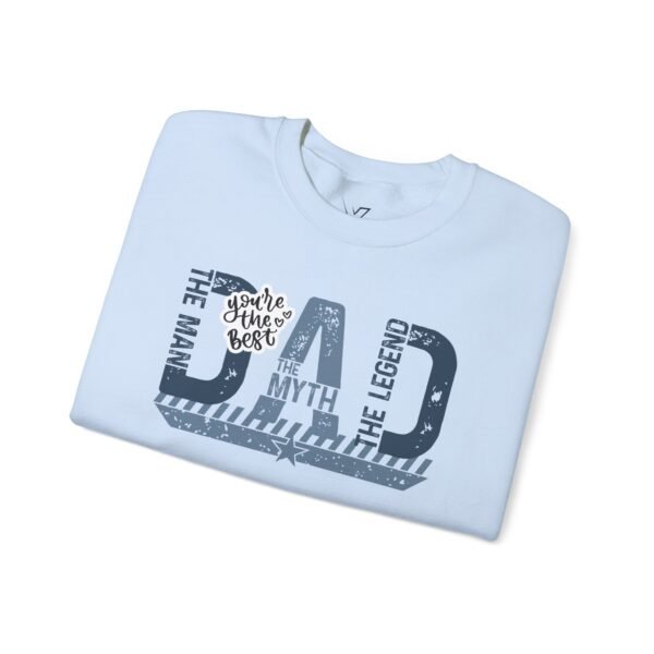 Fashion Dad Crewneck Sweatshirt, Father's Day Gift, Gift for Him, Casual Wear, Men Sweatshirt