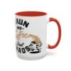 Accent Coffee Mug (11, 15oz) Great style, Funny design