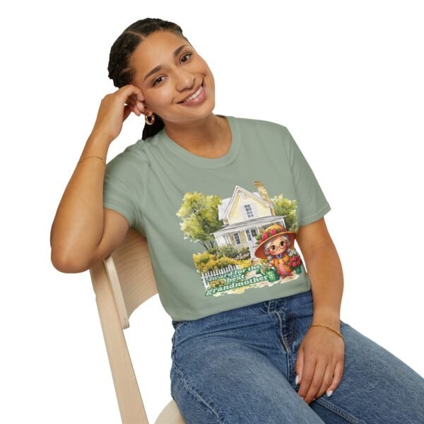 Grandmother's Garden women Softstyle T-Shirt, Vintage Gift for Grandma Cute Family Shirt