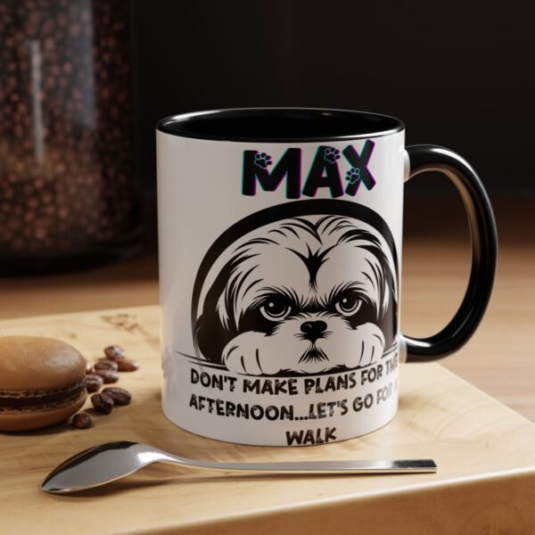 Personalized Coffee Mug 11/15oz Funny Dog Lover Gift, Pet Owner Mug, Cute Coffee Cup, Dog Walk Reminder
