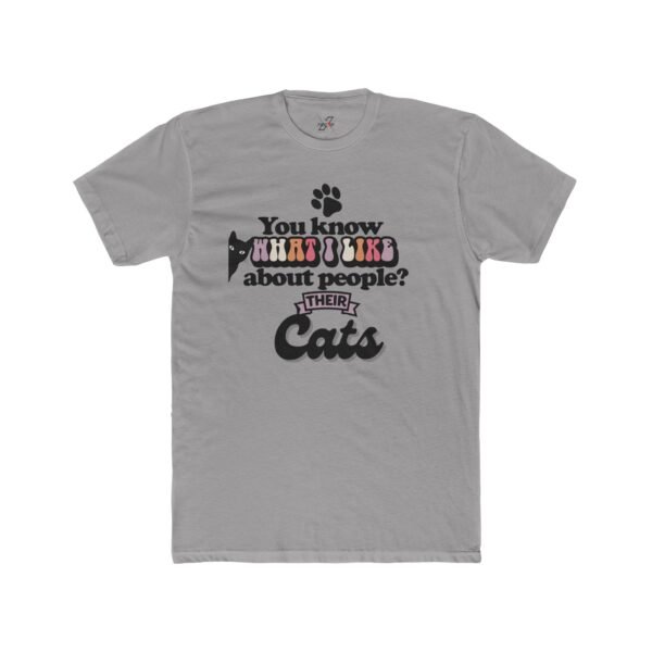 Cute Cat Lover Tee, Funny Pet Owner Shirt, Animal Lover Gift, Unisex Cotton Crew Tee, Cat Enthusiast Apparel