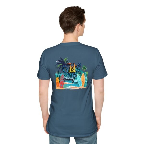 11816765725990109790_2048.jpeg Beach T-Shirt- Just Surf, Summer Style, Casual Wear, Surfing Gift, Unisex Apparel
