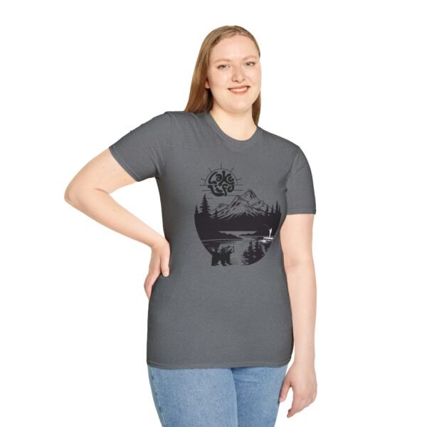 Nature-Inspired Graphic Tee- Adventure Awaits, Casual Unisex, Nature Lover Gift, Outdoor T-Shirt