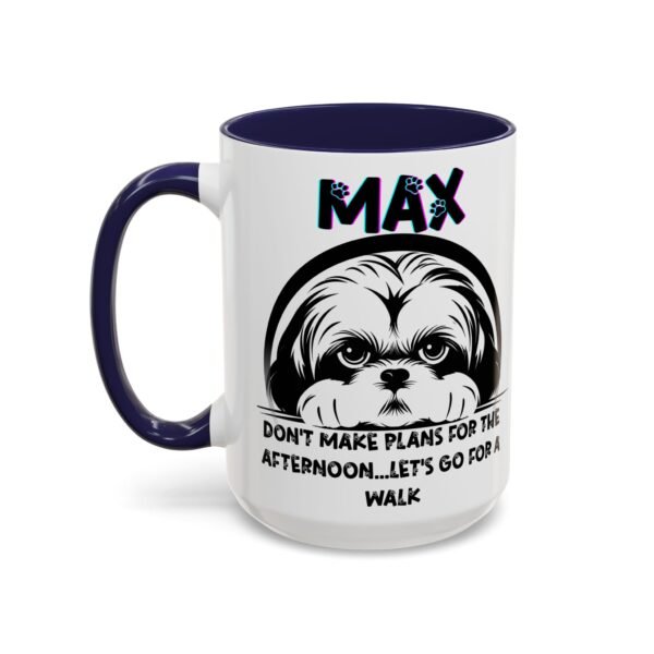 Personalized Coffee Mug 11/15oz Funny Dog Lover Gift, Pet Owner Mug, Cute Coffee Cup, Dog Walk Reminder