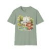Grandmother's Garden women Softstyle T-Shirt, Vintage Gift for Grandma Cute Family Shirt