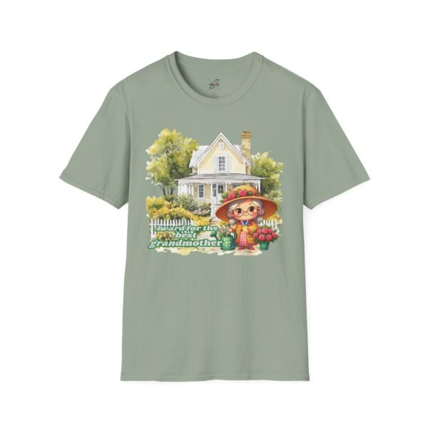 Grandmother's Garden women Softstyle T-Shirt, Vintage Gift for Grandma Cute Family Shirt