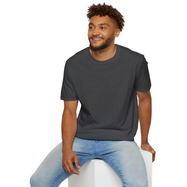 Coffee and Chaos Unisex Softstyle T-Shirt, Casual Wear, Gift for Coffee Lovers, Funny Tee, Everyday Apparel
