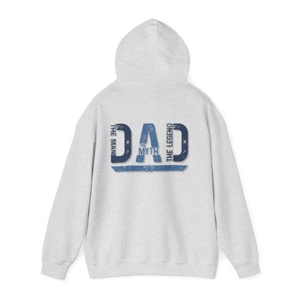 Legendary Men Hooded Sweatshirt Gift for Father's Day, Birthday, Christmas, Casual Wear, Family Reunion, Dad Life Apparel