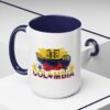 12062961658730476262_2048.jpeg Colombian Pride Coffee Mug, Accent Mug, Present for Coffee Lovers, Travel Souvenir 11/15 oz
