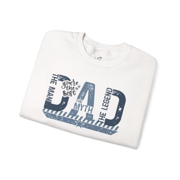 Fashion Dad Crewneck Sweatshirt, Father's Day Gift, Gift for Him, Casual Wear, Men Sweatshirt