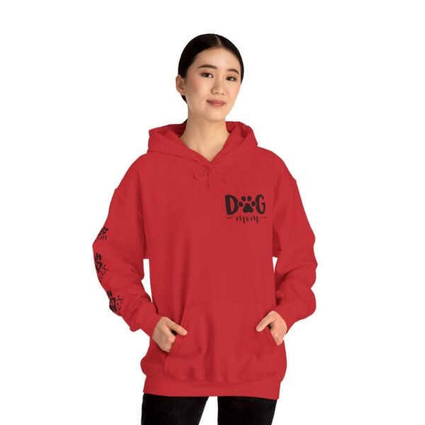 Personalized Mom Cozy Dog Lover Hoodie, Pet Owner Gift, Dog Mom Hoodie, Animal Lover Sweatshirt