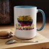 12363335786323372179_2048.jpeg Colombian Pride Coffee Mug, Accent Mug, Present for Coffee Lovers, Travel Souvenir 11/15 oz