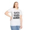 Cats Wine Make Everything Alright T-Shirt, Cat Lover Gift, Wine Enthusiast Shirt, Funny Tee, Gift for Her