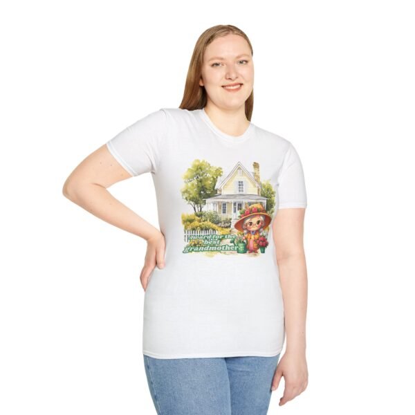 Grandmother's Garden women Softstyle T-Shirt, Vintage Gift for Grandma Cute Family Shirt