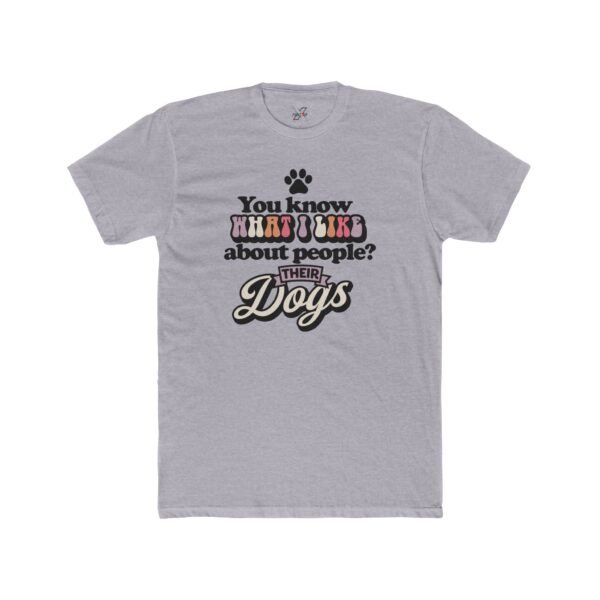 Unisex “Dog Lover” T-Shirt – Cute Gift for Dogs Owners, Casual Pet Lover Apparel