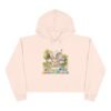 Happy Easter Crop Hoodie