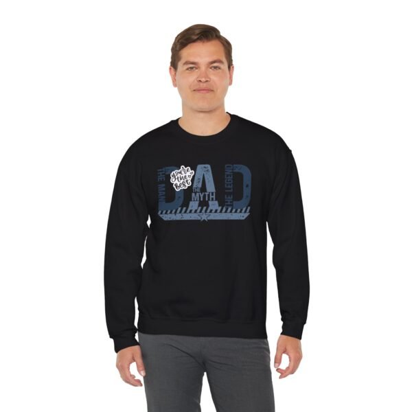 Fashion Dad Crewneck Sweatshirt, Father's Day Gift, Gift for Him, Casual Wear, Men Sweatshirt