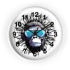 Urban Gorilla Wall Clock, Cool Home Decor, Funky Gift for Him, Modern Art Timepiece, Unique Wall Art for Living Room