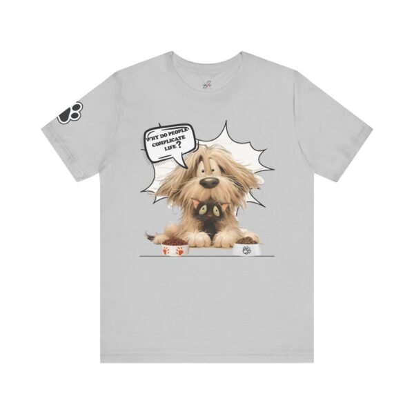 Cute Pet-Themed Unisex Jersey Tee Design
