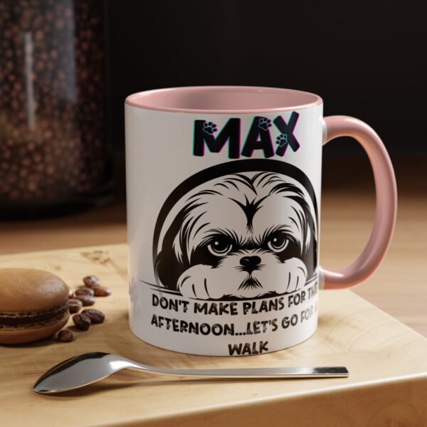 Personalized Coffee Mug 11/15oz Funny Dog Lover Gift, Pet Owner Mug, Cute Coffee Cup, Dog Walk Reminder