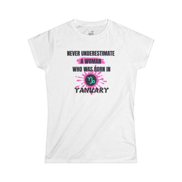 Personalized Women's Birthday Tee, Gift for January Birthdays, Women Empowerment Tee, Birthday Celebration Tee