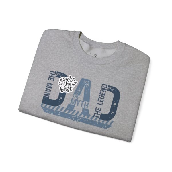 Fashion Dad Crewneck Sweatshirt, Father's Day Gift, Gift for Him, Casual Wear, Men Sweatshirt