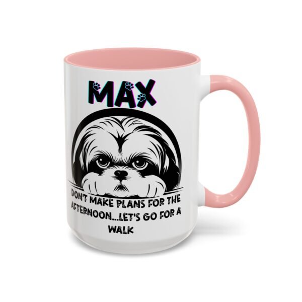 Personalized Coffee Mug 11/15oz Funny Dog Lover Gift, Pet Owner Mug, Cute Coffee Cup, Dog Walk Reminder