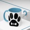 Personalized Coffee Mug, Dog Lover Gift, Personalized Pet Mug, Animal Lover Cup, Cute Paw Design Coffee Cup