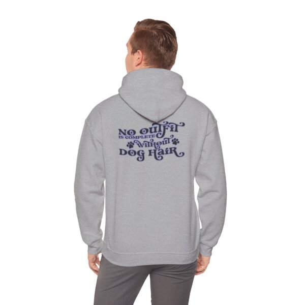 13213799549508699891_2048.jpeg Funny Dog Lover Unisex Hoodie Printed Front and Back, Gift for Dog Lovers, Cozy Dog Hair Hoody, Animal Lover Clothing
