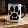 Personalized Coffee Mug, Dog Lover Gift, Personalized Pet Mug, Animal Lover Cup, Cute Paw Design Coffee Cup