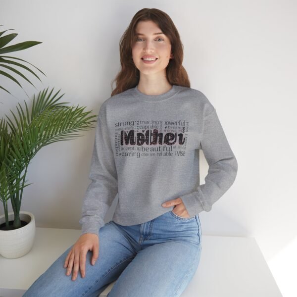 Warm and Thoughtful Women Sweatshirt, Cozy Gift for Mom, Crewneck, Appreciation Gift, Fashion style